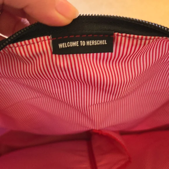 Herschel Supply Company Tie-Dye Pink & Blue Travel Duffel - Picture 6 of 12